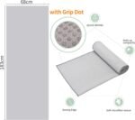 3 Pack Yoga Mat Towels with Grip Dot, Hot Yoga Towel Non Slip Yoga Mat Towel Non-Slip Sweat Absorbent Anti-Slip Yoga Towel for Bikram,Pilates - Image 3