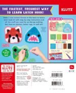 Klutz Latch Hook Animals: Red Panda, Frog & Shark - Image 7