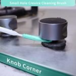 Small Cleaning Brushes for Small Spaces, Tiny Household Cleaning Supplies Tools, Mini Crevice Cleaning Brush Scrub Narrow Corner Nook Track Grooves Bathroom Kitchen Home Detailing, 16 Pcs - Image 7