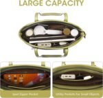 Tote Bag for Women,Large Capacity Tote Purses for Women,Vegan Leather Daily Travel Work Beach Shoulder Bags - Image 5