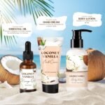 Spa Gift Baskets for Women, Vanilla Coconut Bath and Body Gifts Set for Women, Home Spa Self Care Gift, Relaxing Bath Set for Mom Wife Sister Friends Sister Girlfriend, Mother’s Day Thank You Gifts - Image 6