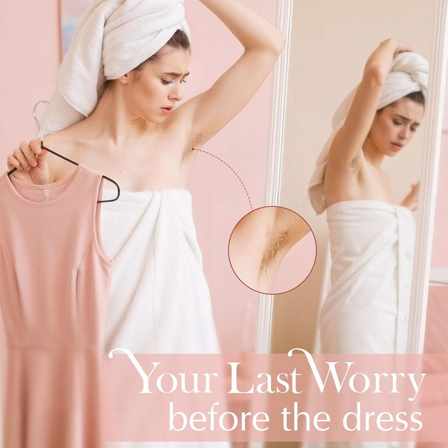 Bikini Trimmer for Women - Painless Electric Razors for Silk Skin,Cordless Body Shaver for Trip,Replaceable Lady Facial Razor, IPX7 Waterproof&Easy Cleaning, Ceramic Blade, Gifts for Women - Image 3