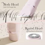 Bikini Trimmer for Women - Painless Electric Razors for Silk Skin,Cordless Body Shaver for Trip,Replaceable Lady Facial Razor, IPX7 Waterproof&Easy Cleaning, Ceramic Blade, Gifts for Women - Image 4