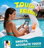 Hiearcool Waterproof Phone Pouch, IPX8 Waterproof Phone Case for iPhone 17/16/15/14 Pro Max, Cell Phone Dry Bag for Beach & Cruise Essentials, Touch Screen, Lanyard Included, 2 Pack (Fits Up to 8.9”) - Image 5