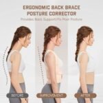 Back Brace Posture Corrector for Women & Men, Adjustable Shoulder Straightener with Full Back Support, Relief for Lower & Upper Back Pain, Hunchback & Scoliosis (Beige, Medium) - Image 4