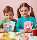 40 Pack Valentines Day Cards for Kids School | Valentines Day Gifts for Kids School Classroom, Valentine's Classroom Exchange Gift Crafts Accessories Treats Party Favors - Image 3