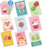 40 Pack Valentines Day Cards for Kids School | Valentines Day Gifts for Kids School Classroom, Valentine's Classroom Exchange Gift Crafts Accessories Treats Party Favors - Image 7