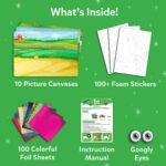 Skillmatics Foil Fun - Animals, No Mess Art for Kids, Travel Toys, Craft Kits, DIY Creative Activity, Easter Gifts for Boys & Girls Ages 4, 5, 6, 7, 8, 9 - Image 4