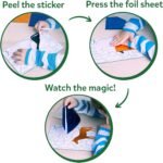 Skillmatics Foil Fun - Animals, No Mess Art for Kids, Travel Toys, Craft Kits, DIY Creative Activity, Easter Gifts for Boys & Girls Ages 4, 5, 6, 7, 8, 9 - Image 6