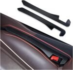 2PCS Car Seat Gap Filler - Car Seat Gap Filler Organizer for Holding Phone,Key,Purse - Universal Car Gap Filler Fits Car Truck SUV Car Interior Accessories (Black/2PCS)… - Image 2
