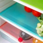 7 PCS Shelf Mats Refrigerator Liners Washable Refrigerator Pads Fridge Mats Drawer Placemats Home Kitchen Gadgets Accessories Organization for Top Freezer(2green+2pink+3blue) - Image 2