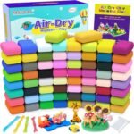 Air Dry Clay 66 Colors, Modeling Clay for Kids, DIY Model Magic Clay, Molding Clay Kit with Sculpting Tools, Non-Sticky Soft and Super Light, Arts and Crafts Gift for Boys Girls Kids - Image 2