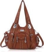 Angel Kiss Purses for Women Soft PU Leather Large Hobo Bags for Women Shoulder Bag | Soft, PU Leather, Large, Soft, PU Leather, Large - Image 2