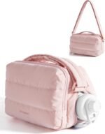 BAGSMART Lightweight Crossbody Bags for Women, Quilted Puffer Shoulder HandBags with Adjustable Strap for Travel - Image 2