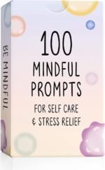 BEST 100 Mindful Prompts for Self Care & Stress Relief | Cards to Reduce Anxiety & Increase Relaxation | Perfect Mindfulness Gift | Beyond Positive Affirmations | Meditations For Kids, Teens, & Adults - Image 2