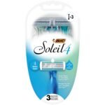 BIC Soleil 4 Women's Disposable 4 Blade Razors, Flexible Blades for a Closer Shave, 3-Pack - Image 2