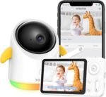 Baby Monitor with Camera and Audio WiFi/No WiFi: Baby Monitor WiFi Smartphone APP Control NightVision 4.3' Screen Smart Video Baby Monitor with Remote PTZ 2-Way Talk Motion & Cry Alert(Only 2.4G WiFi) - Image 2
