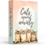 Cats Against Anxiety Cards - 50 Cards by Catchyourdreams for Self Esteem and Stress, Affirmations for Anxiety Emotions Cat Gifts for Women Men (Cats Against Anxiety) - Image 2