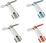 Chemimoso 3 in 1 Cup Lid Gap Cleaning Brush Set, Multifunctional Baby Bottle Cleaning Tools, Home Kitchen Crevice Cleaning Tools, 4Pcs - Image 2