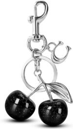 Cherry Keychain Bag Charms for Women, Cherry Purse Charm Cute Handbags Accessories - Image 2