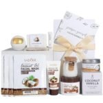 Coconut Spa Gifts for Women Birthday Self Care Kit Christmas Gifts Basket Thank You Relaxing Bath Sets for Moms Friends Co-worker Daughter Girlfriend Grandma Sister Teacher Daughter-in-Law - Image 2