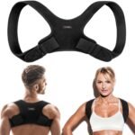 Copper Compression Back Brace Posture Corrector for Women and Men. Copper Infused Shoulder Straightener, Adjustable Upper Back Support for Relief, Scoliosis, Hunchback, Hump, Thoracic, Spine, Pain - Image 2