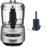 Cuisinart Mini-Prep Plus Food Processor, 24-Ounce Mini Food Processor to Chop Herbs, Vegetables, and Hard Cheese, 24-Ounce Work Bowl, Reversible Stainless Steel Blade, DLC-2ABC, Brushed Chrome - Image 2