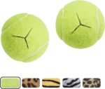 Deluxe Pre Cut Walker Tennis Ball Glides - Walkers Legs Universal Precut Glide Balls, Accessories Gifts for Elderly Seniors or Medical Rehab - Image 2