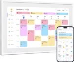 Dragon Touch 15.6 inch Digital Calendar Chore Chart – Interactive Touchscreen, Smart Family Planner, Digital Picture Frame Best Gifts for Christmas, Wedding, Mom - Image 2