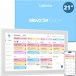 Dragon Touch 21.5" Digital Calendar Chore Chart – 1080P Full HD Interactive Touchscreen, Smart Family Planner, Hearth Display Digital Wall Calendar & Desk Mountable for Seamless Scheduling - Image 2