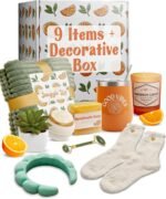Get Well Soon Pre Made Gift Baskets for Women – Self Care Spa, Care Package with Blanket, Relaxing Collection, Cozy Kit, Birthday Present for Women, Best Friend Box, Bath Essentials, 9-Piece Gift Set - Image 2