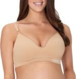 Hanes Women's Maternity Nursing Bra, Seamless Wireless Nursing Bralette for Women, Adjustable Straps - Image 2