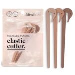 Kitsch Hair Tie Cutter – Easy To Use, Pain Free Rubber Band Cutter for Hair Kids, Baby & Toddler Girls | Ideal Gifts for Women – Multicolor, 3pc Set - Image 2