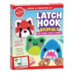 Klutz Latch Hook Animals: Red Panda, Frog & Shark - Image 2