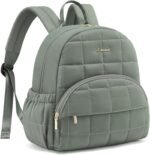 LOVEVOOK Small Backpack Purse for Women, Mini Puffer Backpack with Anti-theft Pocket, Lightweight Quilted Casual Daypack for Daily Work & Travel - Image 2