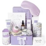 Lavender Spa Gifts Set, 11 Pcs Bath Gift Set for Women, Relaxing Spa Gifts, Home Spa Products, Birthday Gifts for Women Valentine's Day - Image 2
