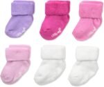 Little Me baby-girls 6 Pack Variety Socks - Image 2
