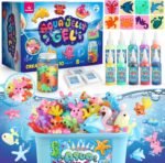 Magic Gel Water Elf Toy Kit, Aqua Fairy Water Gel Kit for Kids with 10PCS Aqua Jelly Gels & Animal Mold, Gift for Christmas, Easter, Birthday, New Year, Creative Art Craft Girls 6 7 8 9 10 Year Old - Image 2