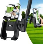 Magnetic Golf Cart Phone Holder, Rotatable Phone Mount Holder Compatible with iPhone/Galaxy/Smartphones, Golf Cart Accessories for EZGO Club Car Yamaha,Gift for Men Women - Image 2