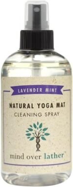 Mind Over Lather 100% Natural Yoga Mat Cleaning Spray 8oz | Works with All Mats | Cleans and Restores Using Essential Oils Naturally | Calming Lavender Mint - Image 2
