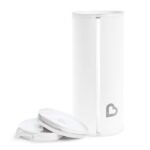 Munchkin® Toss™ Portable Disposable Diaper Pail, Holds up to 90 Newborn Diapers, 3 Pack, White - Image 2