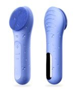 NågraCoola CLIE Facial Cleansing Brush, Waterproof and Rechargeable Face Scrub Brush for Men & Women, Cleansing, Exfoliating and Massaging, Electric Face Scrubber - Blue - Image 2