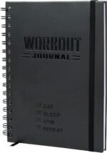 Nextnoid Hardcover Fitness Journal Workout Planner for Men & Women - A5(5.7" x 8.3") Sturdy Workout Log Book to Track Gym & Home Workouts - Image 2