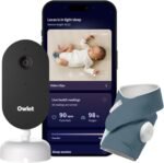 Owlet Dream Duo (Gen 3) Smart Baby Monitor All-in-One Bundle - 2K HD Video Baby Monitor with Alerts & Owlet Dream Sock Tracks Baby’s Oxygen, Heart Rate & Sleep | Health Insights via App - Image 2