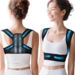 Posture Corrector for Women, Adjustable Back Straightener with Enhanced Support, Invisible Under Clothes, Breathable Upper Back Brace for Neck, Back Pain Relief, Correct Hunchback, Slouching, L/XL - Image 2