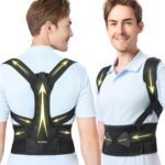 Posture Corrector for Women and Men, Adjustable Upper Back Brace for Posture Hunchback Support and Providing Pain Relief from Neck, Shoulder, and Upper Back (1, Small/M) - Image 2