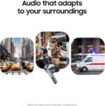 SAMSUNG Galaxy Buds 3 Pro AI True Wireless Bluetooth Earbuds + $30 Amazon Gift Card, Noise Cancelling, Sound Optimization, Redesigned Comfort Fit, Silver [US Version, Amazon Exclusive 2Yr Warranty] - Image 2