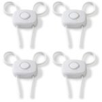 Safety 1st OutSmart™ Flex Lock, White, 4 Pack - Image 2