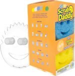 Scrub Daddy 6 Kitchen Sponges & 1 Daddy Caddy Dish Sponge Holder - BPA Free & Made with Polymer Foam - Stain & Odor Resistant, Scratch-Free Multipurpose Scrubbers - Image 2