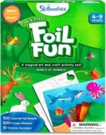 Skillmatics Foil Fun - Animals, No Mess Art for Kids, Travel Toys, Craft Kits, DIY Creative Activity, Easter Gifts for Boys & Girls Ages 4, 5, 6, 7, 8, 9 - Image 2